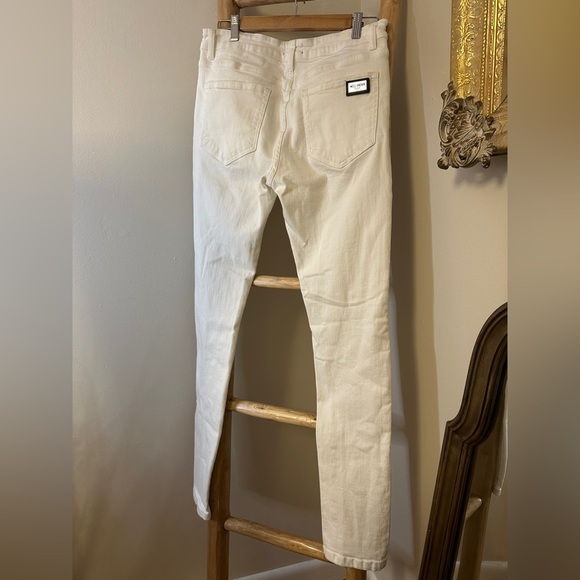 Well Known Studios The Dean Street Slim Fit Jeans White 32 - Picture 5 of 14